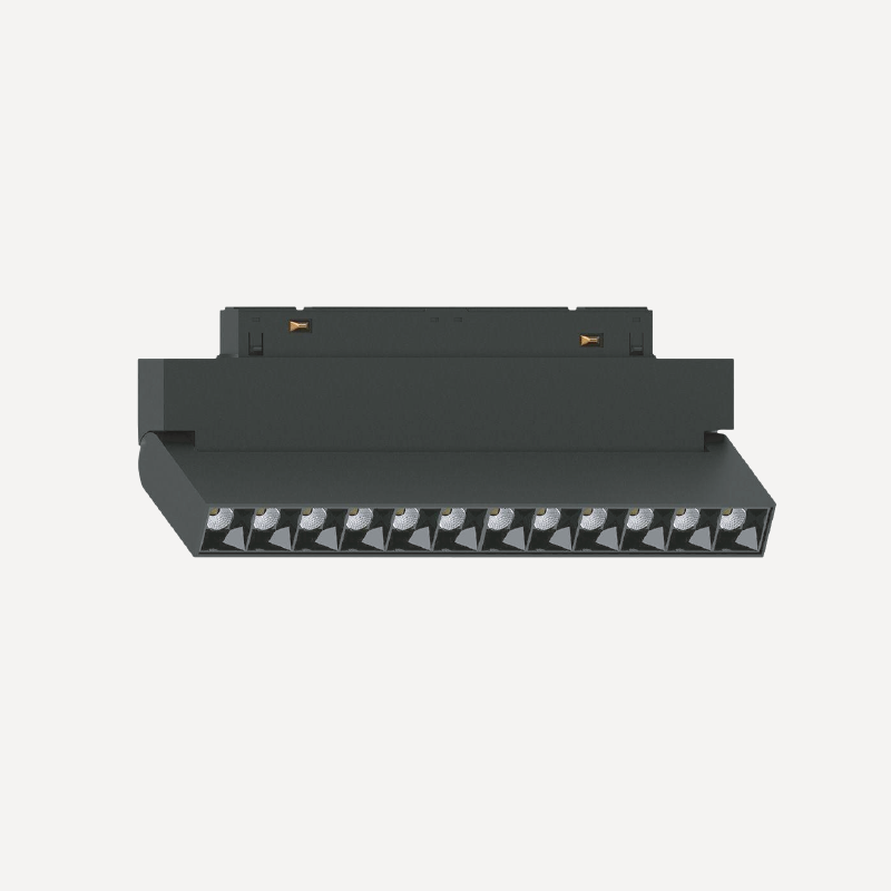 Spot LED Magnétique 12W 1300 Lm - 3000K Blanc Chaud, IP20, Pour Rail, Réglable, Haute Qualité De Couleur